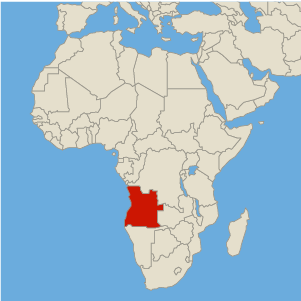 Angola map