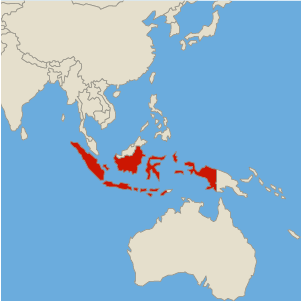 Indonesia map