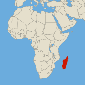 Madagascar map