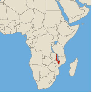 Malawi map