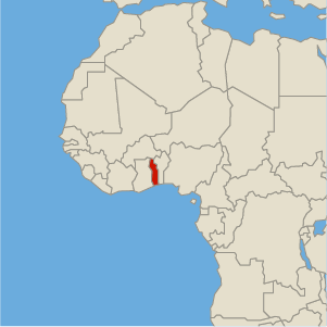 Togo map