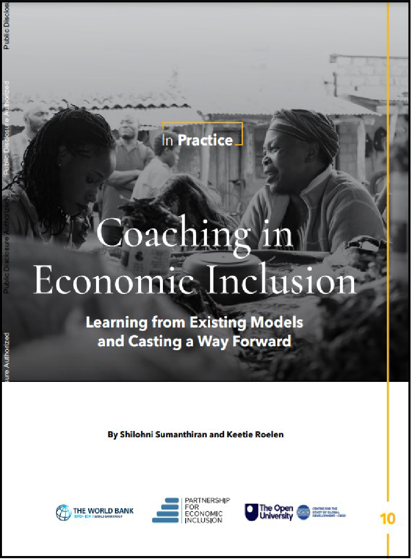 Coaching in Economic Inclusion Report Cover Image